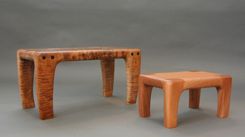 Single Step Sculpted Footstool 5 small