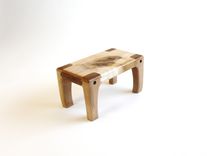 Single Step Sculpted Footstool 3 small