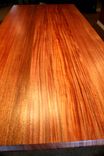 African Mahogany Trestle Table 2 small