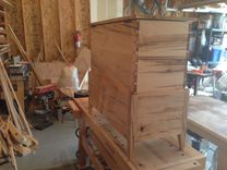 Four Drawer Asymmetrical Hope Chest 4 small
