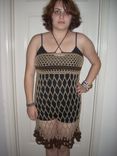 Webbed Swimsuit Cover Up 1 small