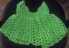 Childs Angel Wings Dress 3 small