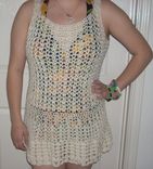 Flapper Style Swimsuit Cover Up 1 small