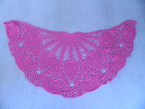 Crocheted Pineapple Shawl 2 small