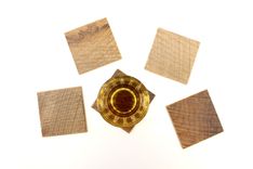 Reclaimed Oak Coasters 4 small