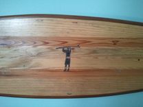 Large Surfboard Wall Art W Added Design 2 small