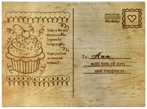 Wood Postcards 1 small