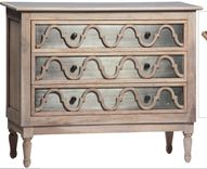 Daphne Petite Zinc 3 Drawer Dresser 1 small