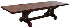 Lourdes Dining Table - Parquet Top 1 small