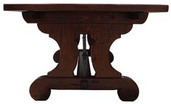 Lourdes Dining Table - Parquet Top 3 small