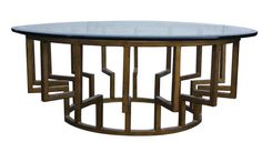 New York Round Modern Coffee Table 2 small