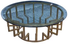 New York Round Modern Coffee Table 3 small