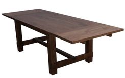 New England Farm Table In Reclaimed Wood 3 small