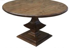 Algonquin Round Trestle Dining Table 1 small