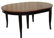 Oval French Country Extension Dining Table 2 small