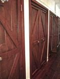 Custom Reclaimed Wood And Mahogany Closet Doors 1 small
