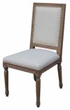 Classic Custom Wood And Upholstered Dining Chair 1 small