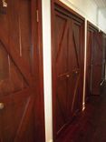 Custom Reclaimed Wood Bi-Fold Closet Doors For A Luxury Home In Malibu 2 small