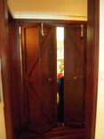 Custom Reclaimed Wood Bi-Fold Closet Doors For A Luxury Home In Malibu 4 small