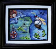 Paintings Of Maps 2 small