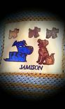 Doggie Signature Baby Blanket 2 small