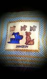 Doggie Signature Baby Blanket 4 small