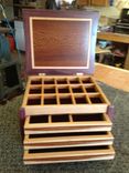 Exoticwood 3 Drawer Jewelry Chest 2 small