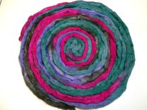 Cotton Spinning Fiber - Hand Dyed 1 small