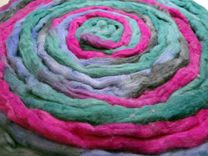 Cotton Spinning Fiber - Hand Dyed 3 small