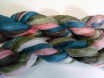 Cotton Spinning Fiber - Hand Dyed 6 small