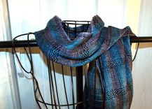 Hand Spun Hand Woven Scarf 4 small