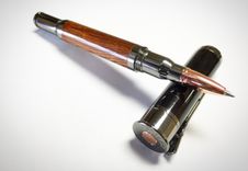 Custom Handmae Rollerball Bullet & Shotgun Pen 2 small