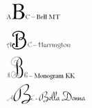 Monogram Cutting Boards - Personalized And Eco Friendly 4 small