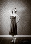 Tarra - Upcycled Strapless Bridesmaid Prom Homecoming Winter Formal Semi-Formal Dress 1 small