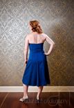 Tarra - Upcycled Strapless Bridesmaid Prom Homecoming Winter Formal Semi-Formal Dress 2 small