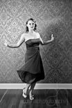 Tarra - Upcycled Strapless Bridesmaid Prom Homecoming Winter Formal Semi-Formal Dress 3 small