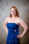 Tarra - Upcycled Strapless Bridesmaid Prom Homecoming Winter Formal Semi-Formal Dress 4 small