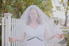 Rebecca - Two Layer Ivory Veil With Vintage Lace Pearls And Buttons 2 small