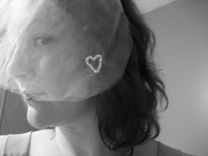 Megan - Handmade Tulle Birdcage Veil 4 small