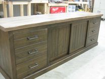Solid Walnut Media Center 4 small