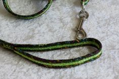 Dog Leash. Fabric Wrapped Clothesline. Medium To Large Dog 2 small