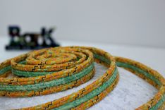 Dog Leash. Fabric Wrapped Clothesline. Medium To Large Dog 1 small