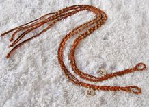 Unisex Barefoot Sandals. Tan Deerskin. One Of A Kind. 4 small