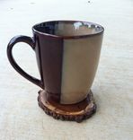 Coasters, Texas Mesquite Wood Coasters - Set Of 6 3 small