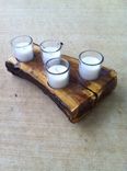 Candle Holder, Texas Mesquite Candle Holder, Home Decor, Weddings 2 small