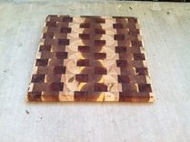 End Grain Cutting Board 2 small
