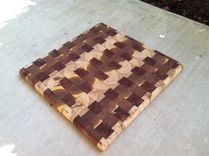 End Grain Cutting Board 4 small