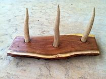 Rustic Deer Antler Wall Hook 3 small