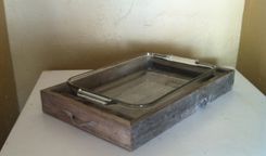 Reclaimed Barnwood Serving Tray 1 small