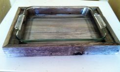 Reclaimed Barnwood Serving Tray 2 small